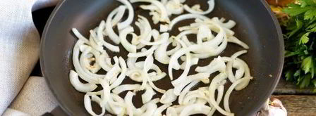 индюшиная печень с персиками. Шаг 6