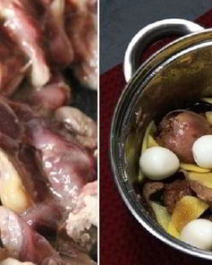 Куриная печень по-японски