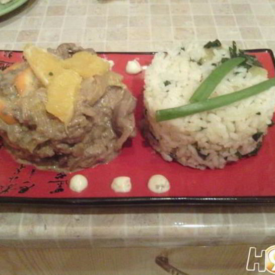 Рецепт куриной печени с апельсинами