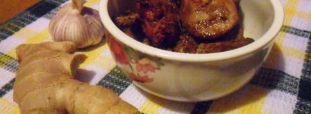 куриная печень со специями. Шаг 5