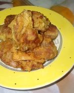 Куриная печень в кляре жареная