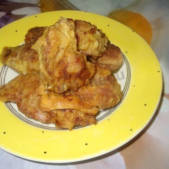 Рецепт куриной печени в кляре жареная