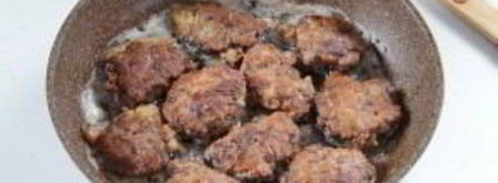 куриная печень в сметанно-чесночном кляре. Шаг 8