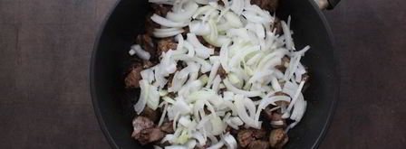 куриная печень в соусе морне. Шаг 3