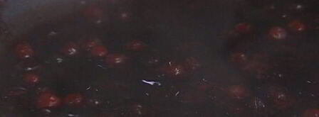 куриная печенка с яблоками. Шаг 4