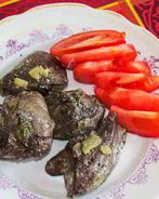 Печень индейки в сметане