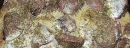 печень индейки в сметане. Шаг 7