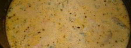 печень по-строгановски в мультиварке. Шаг 9