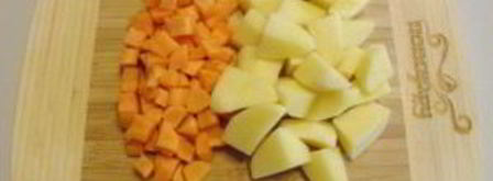 печень с овощами в духовке. Шаг 4