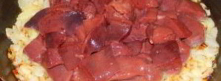 печень со сметаной. Шаг 4