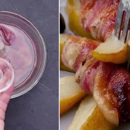 Рецепт печени в беконе