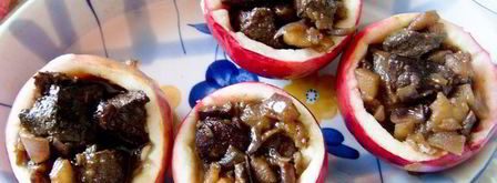 печень в яблоке. Шаг 7