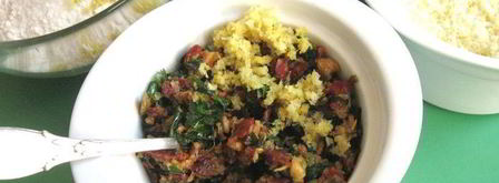 сырное печенье с песто из помидоров, оливок и зелени. Шаг 3