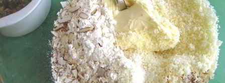 сырное печенье с песто из помидоров, оливок и зелени. Шаг 4