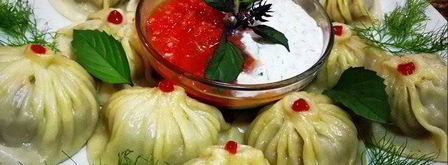 хинкали с бараниной и индейкой на пару. Шаг 11