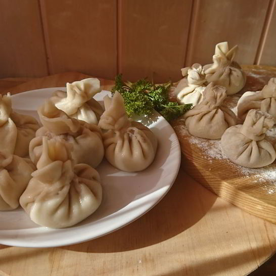 Рецепт хинкали с минеральной водой