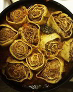 Ленивые пельмени в духовке