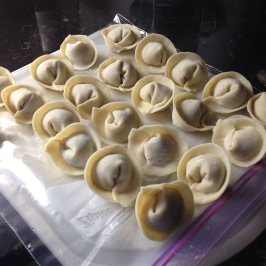 Рецепт пельменей с курицей и грибами