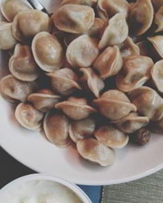 Пельмени из курицы