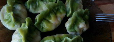 пельмени изумрудные гребешки. Шаг 14