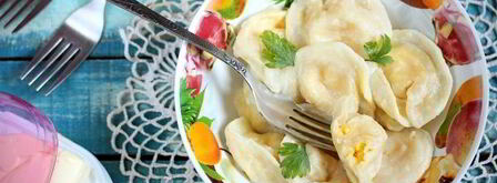 пельмени с сыром. Шаг 10