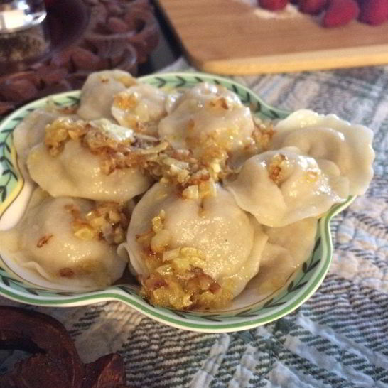 Рецепт пельменей с сырым картофелем