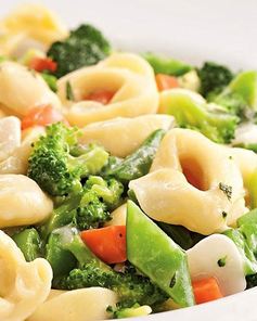 Рагу из мексиканской смеси и пельменей