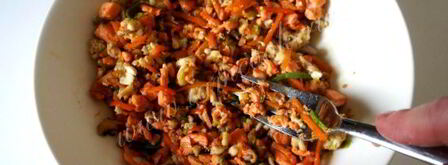 рыбные пельмени с овощами. Шаг 9