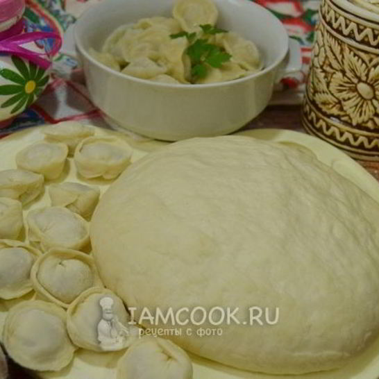 Рецепт теста для пельменей с полбяной мукой на воде