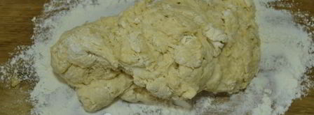 тесто для пельменей с полбяной мукой на воде. Шаг 12