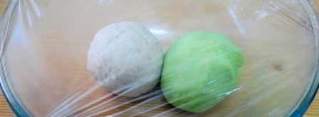 цветные китайские пельмени. Шаг 15