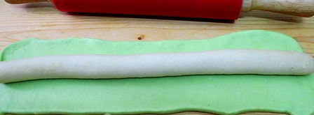 цветные китайские пельмени. Шаг 21