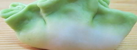 цветные китайские пельмени. Шаг 29