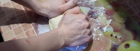 универсальное тесто для вареников, пельменей, поз, чебуреков. Шаг 6