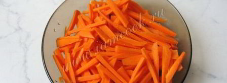 диетический плов с куриными желудками. Шаг 7