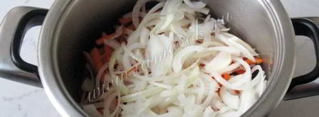 диетический плов с куриными желудками. Шаг 11