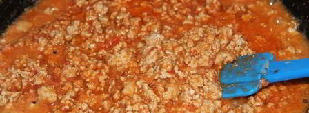 джамбалайя — рис с фаршем и яйцами запеченные. Шаг 4