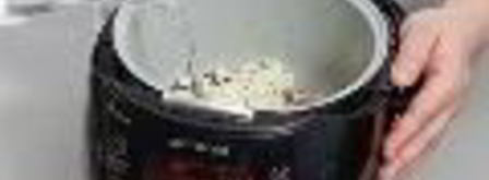 пилав из коричневого риса, спаржи и грибов в мультиварке. Шаг 4