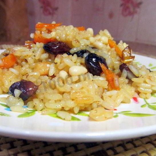 Рецепт плова фруктового