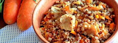 плов из гречки с курицей. Шаг 15