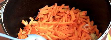 плов из гречки с курицей. Шаг 8