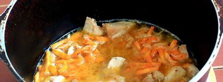 плов из гречки с курицей. Шаг 10