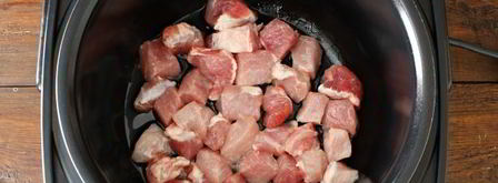 плов из перловки в мультиварке. Шаг 5