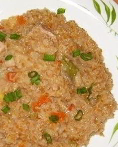 Плов из пшеничной крупы