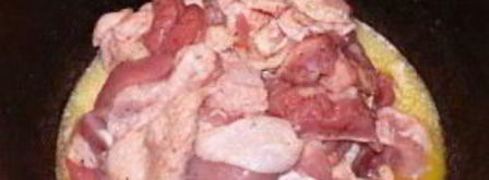 плов с курицей и сухофруктами. Шаг 4