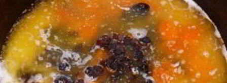 плов с курицей и сухофруктами. Шаг 9