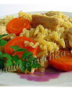 Плов с курицей