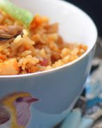 Плов с морепродуктами