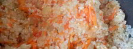 плов с помидорами и курицей. Шаг 3