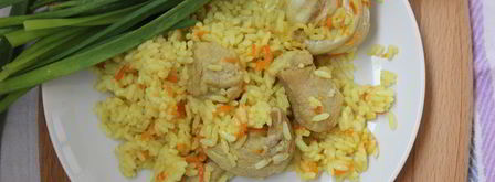 плов с приправой карри. Шаг 10